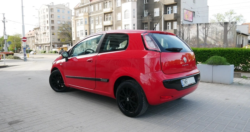 Fiat Punto Evo cena 13400 przebieg: 141500, rok produkcji 2011 z Barwice małe 172